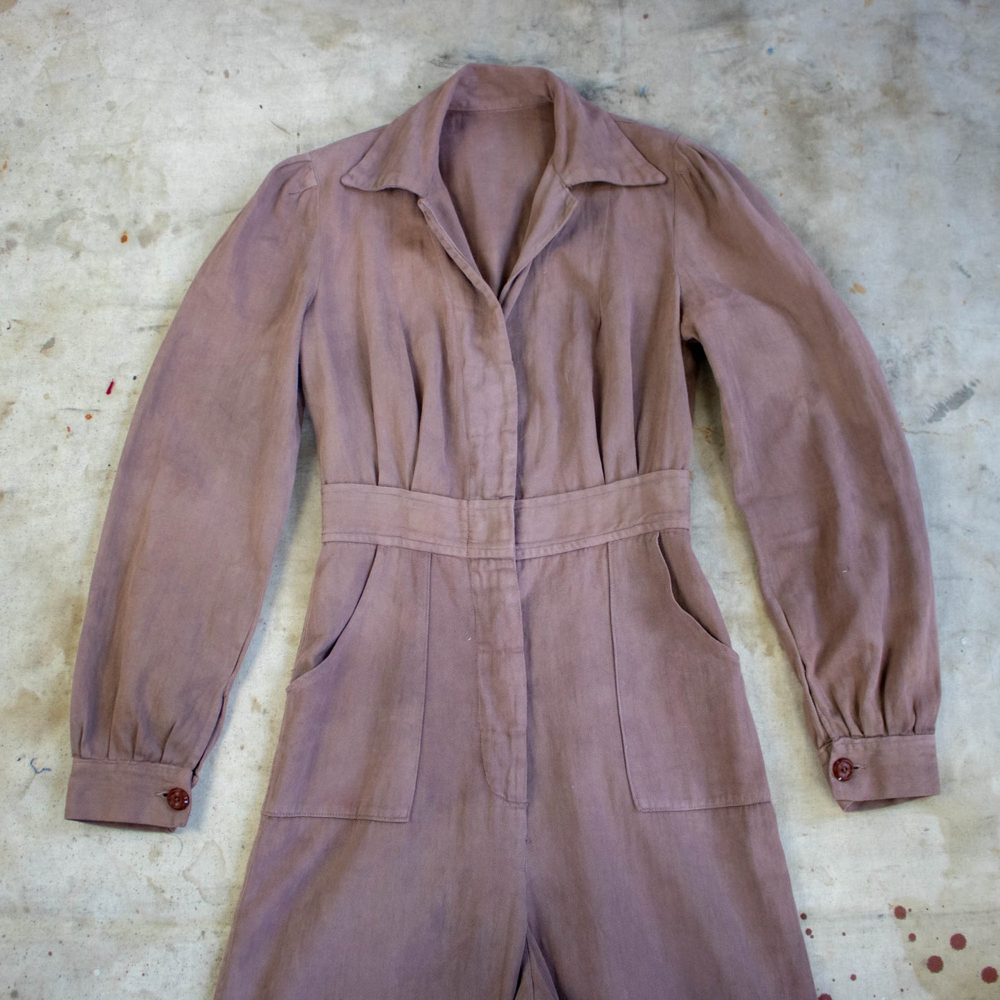 1940s Women's Coveralls