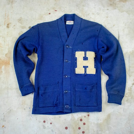 "H" 40s Collegiate Sweater