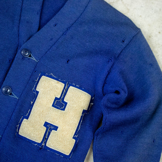 "H" 40s Collegiate Sweater