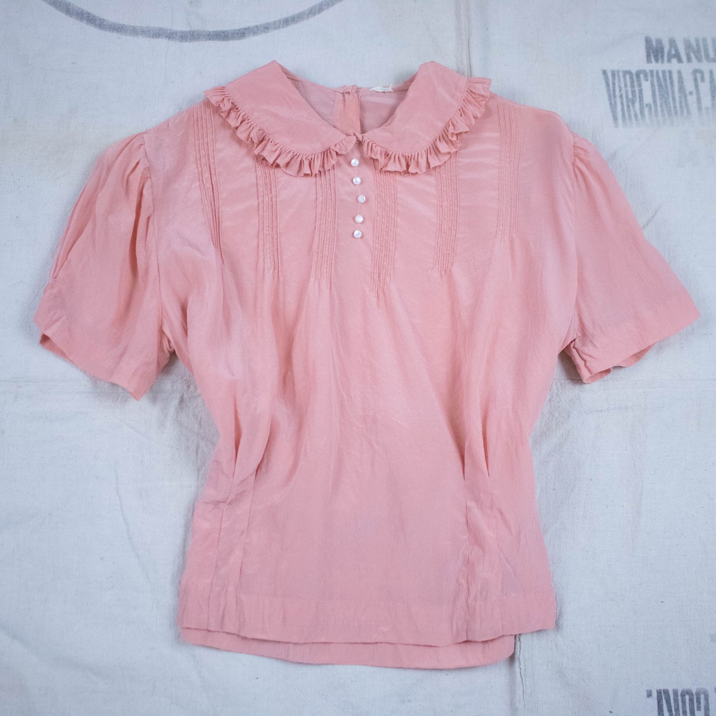 Dusty Rose Rayon Blouse