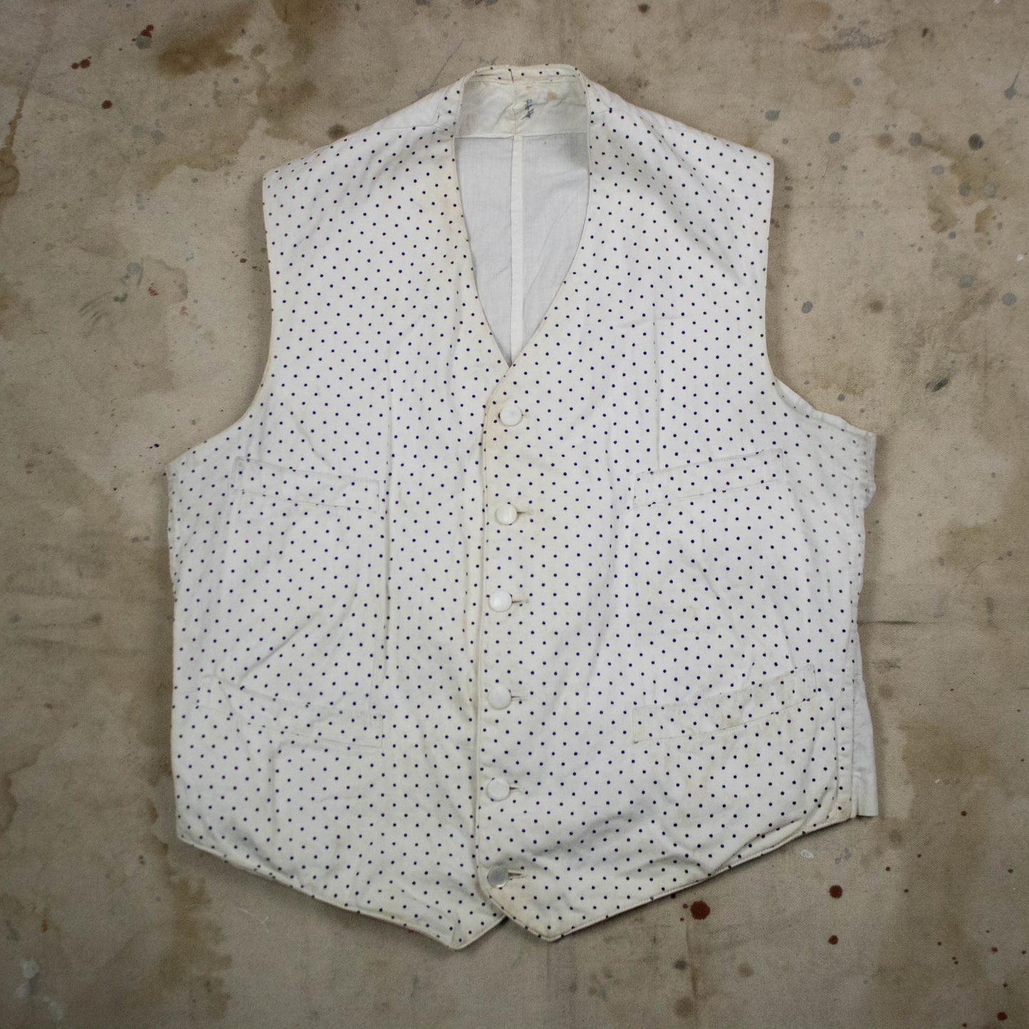 Antique Dotted Vest