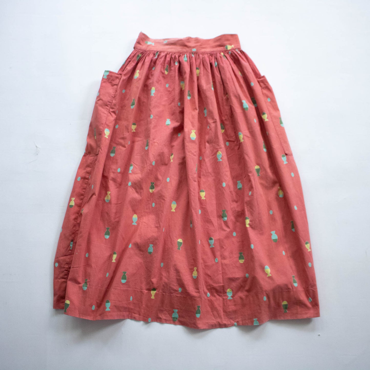 50s Skirt with Exaggerated Pockets