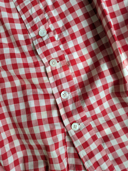 Red Gingham Blouse