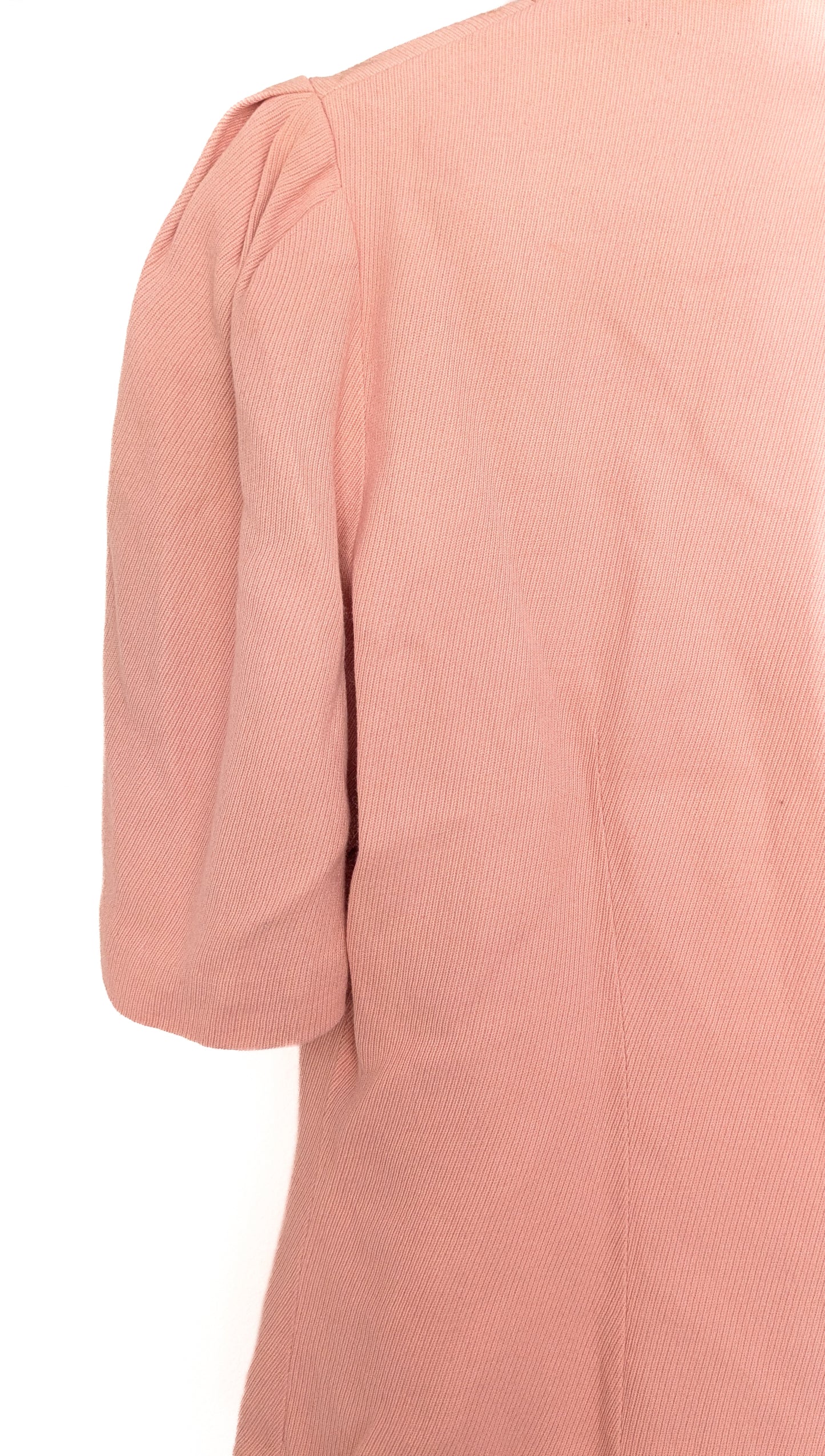 40s Pink Cotton Blouse
