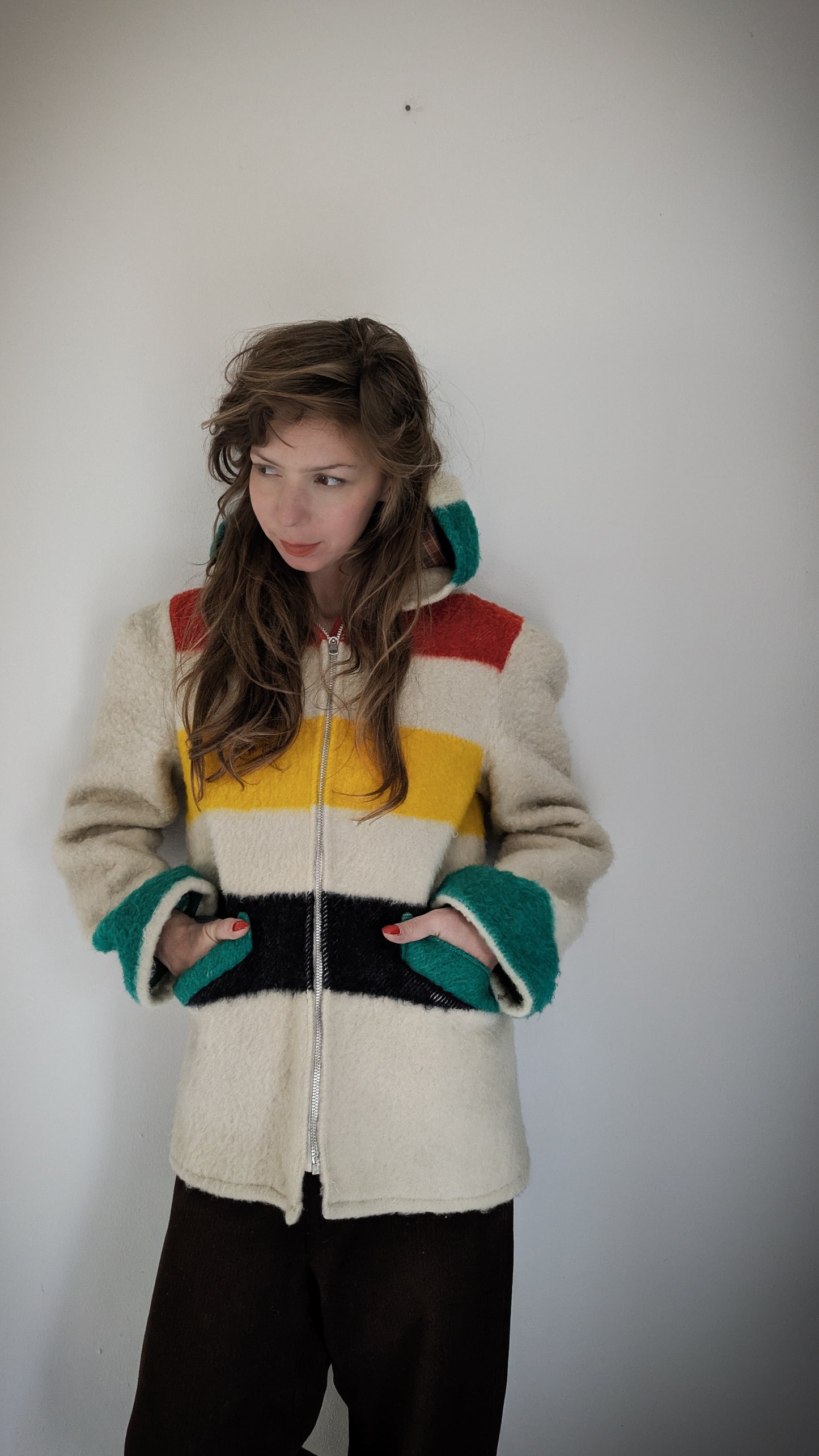 1930s Hudson Bay Blanket Coat