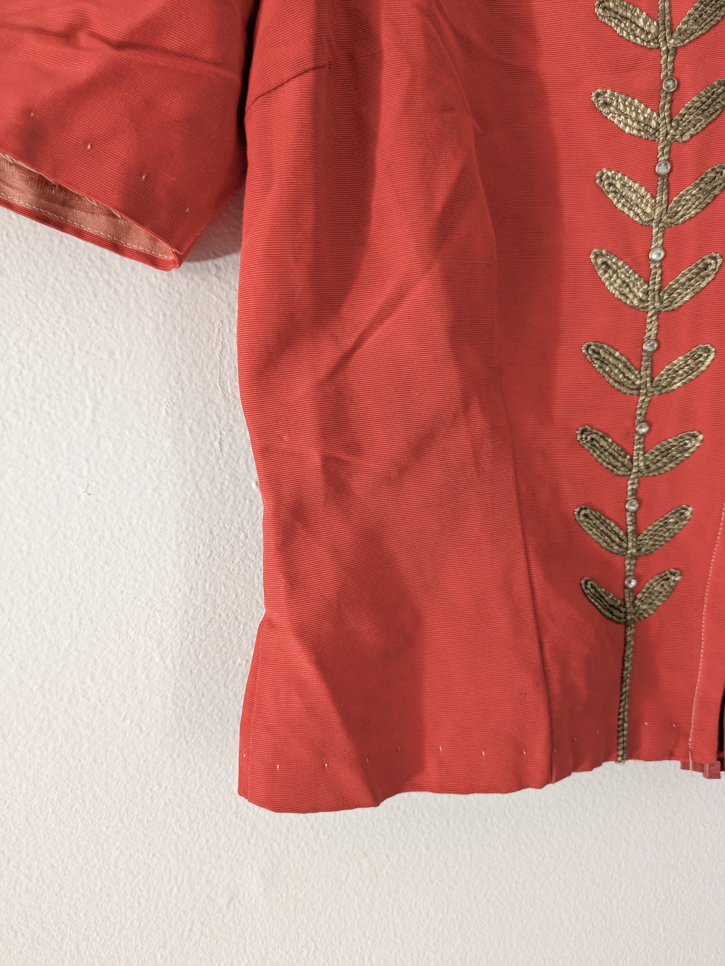 1930s Zippered Blouse