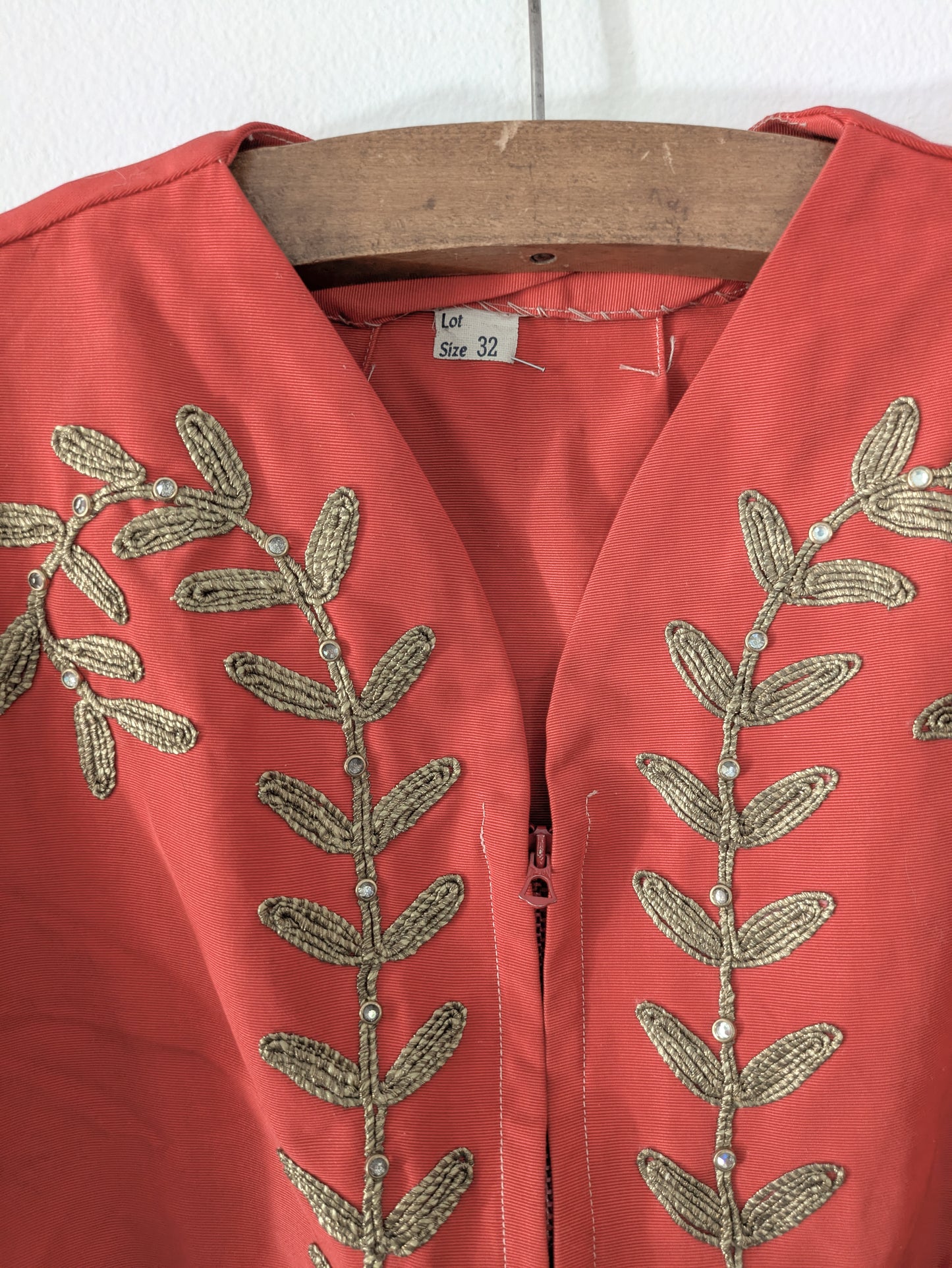 1930s Zippered Blouse