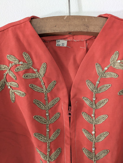 1930s Zippered Blouse