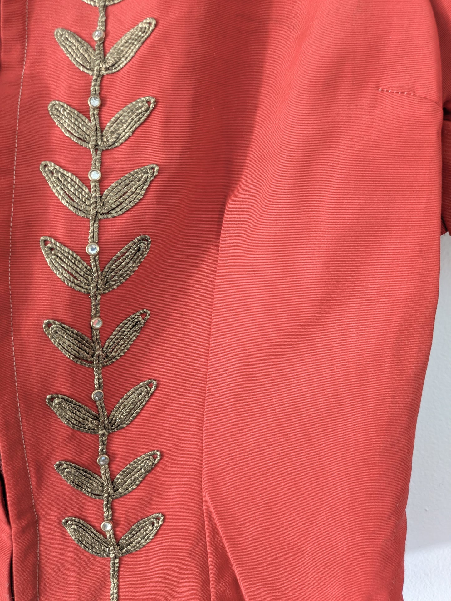 1930s Zippered Blouse