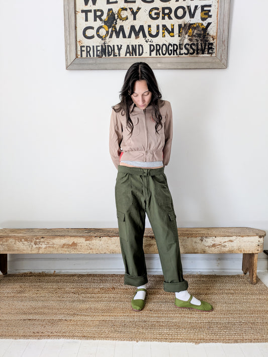 Deadstock Cotton Military Pants