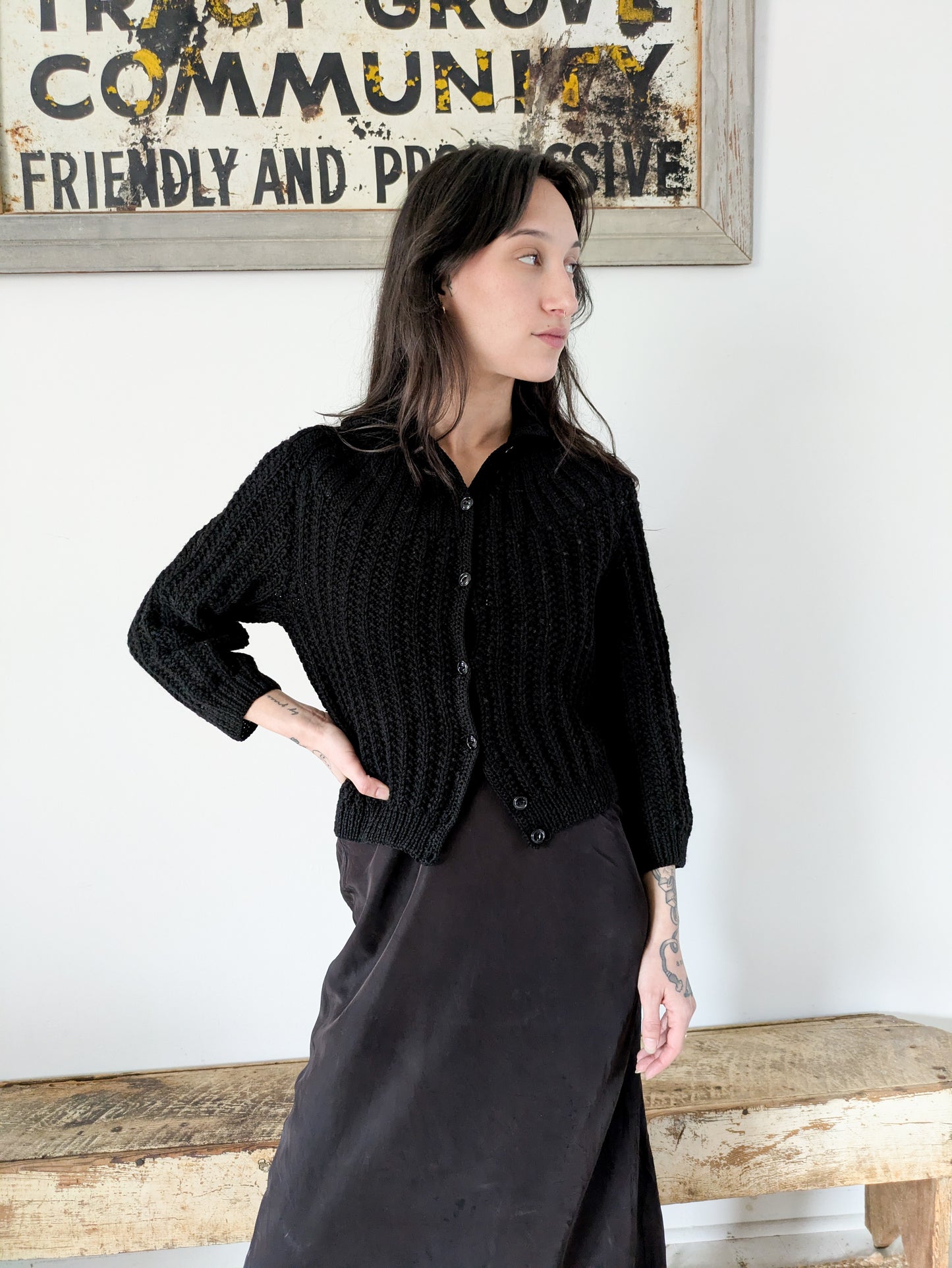 50s/60s Wool Cardigan