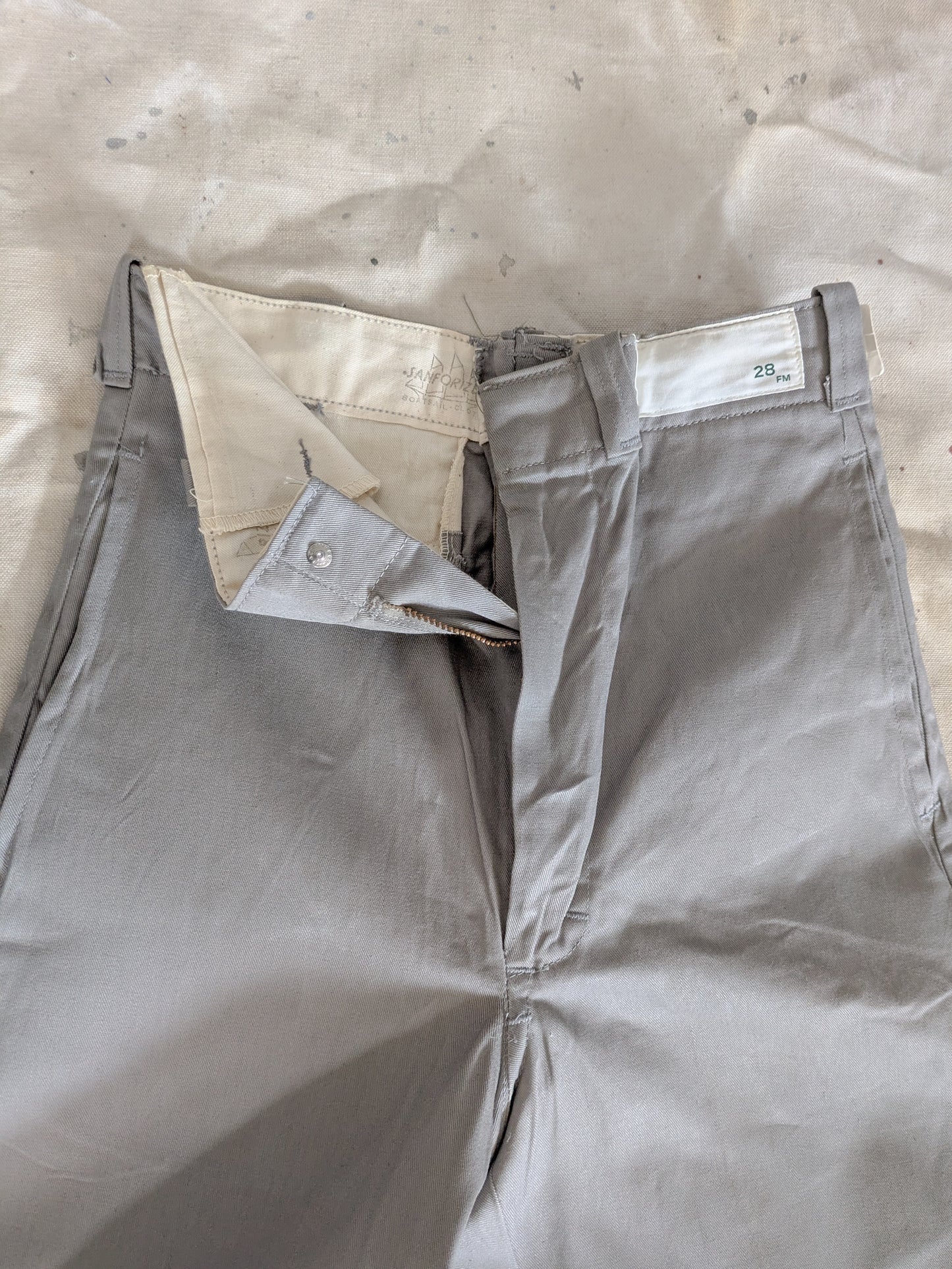 Deadstock Gray Work Pants