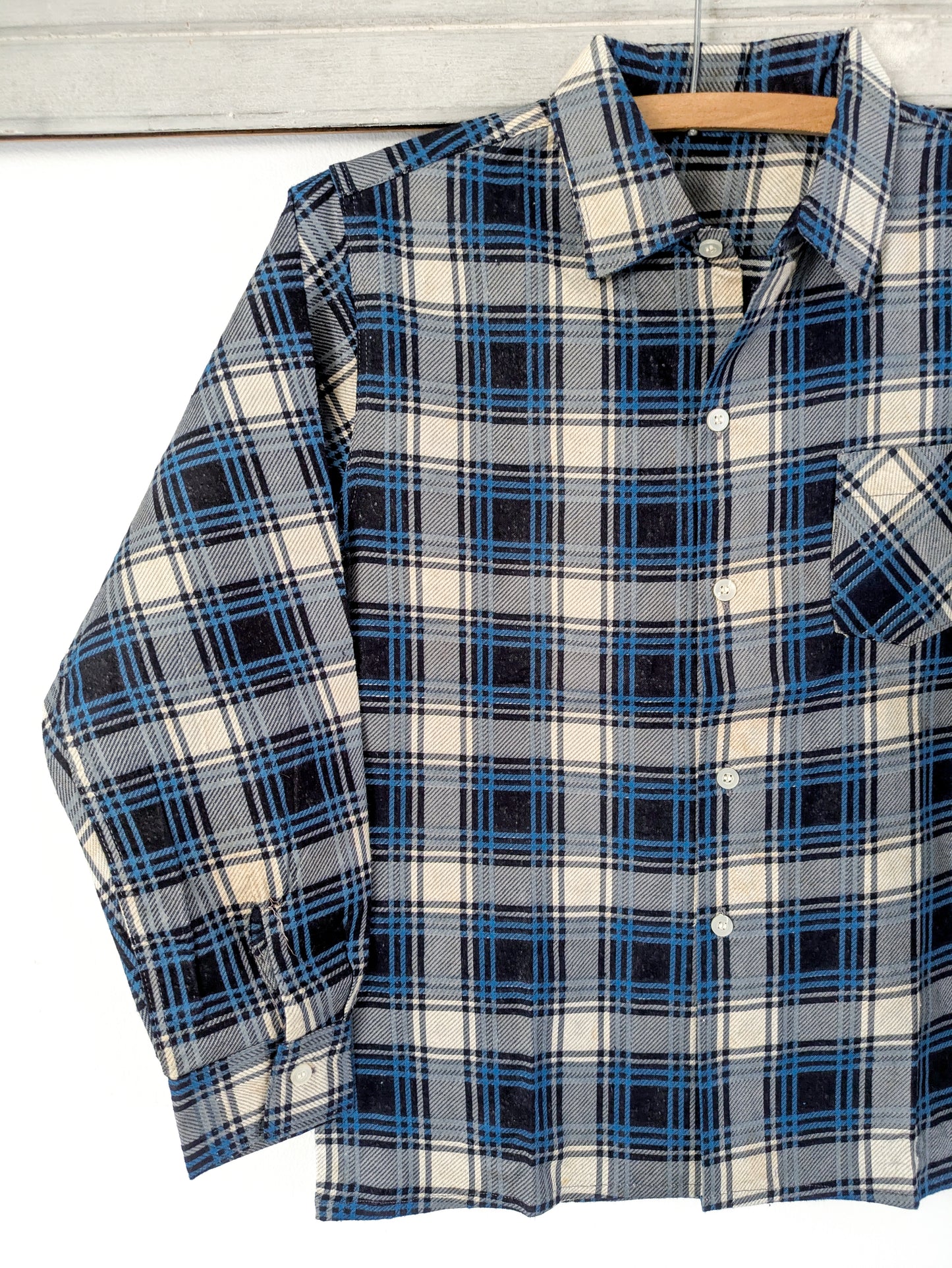 50s/60s Deadstock Plaid Flannel