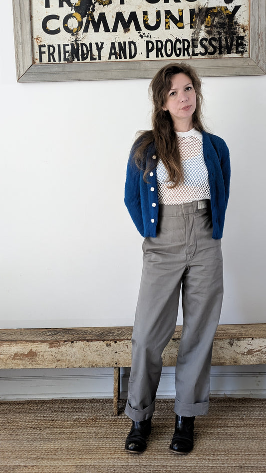 Deadstock Gray Work Pants
