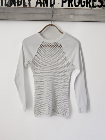 60s Fishnet Top