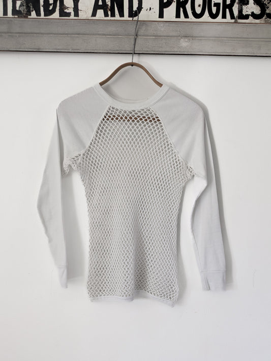 60s Fishnet Top