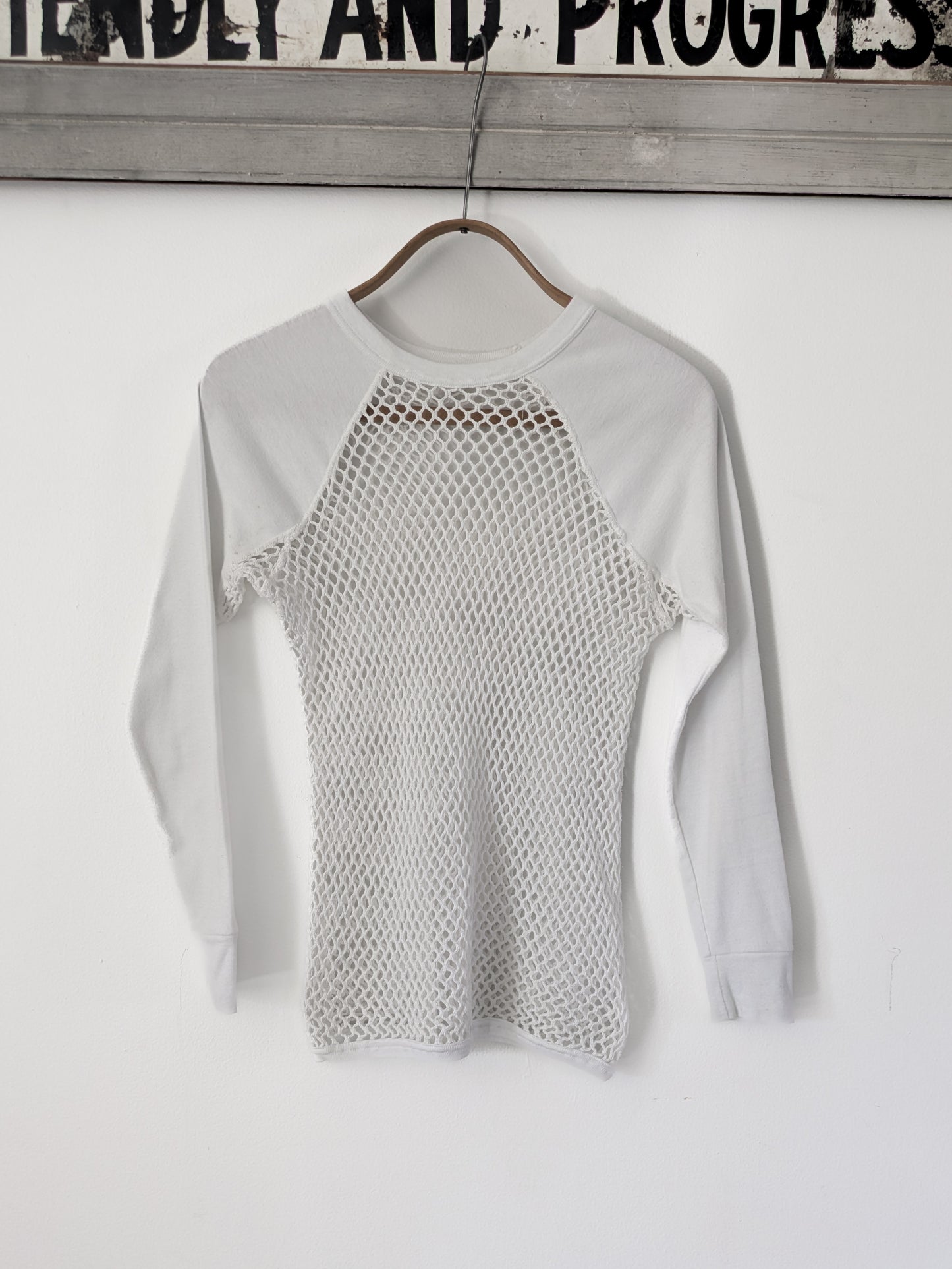 60s Fishnet Top