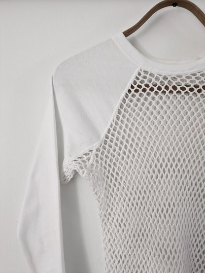 60s Fishnet Top