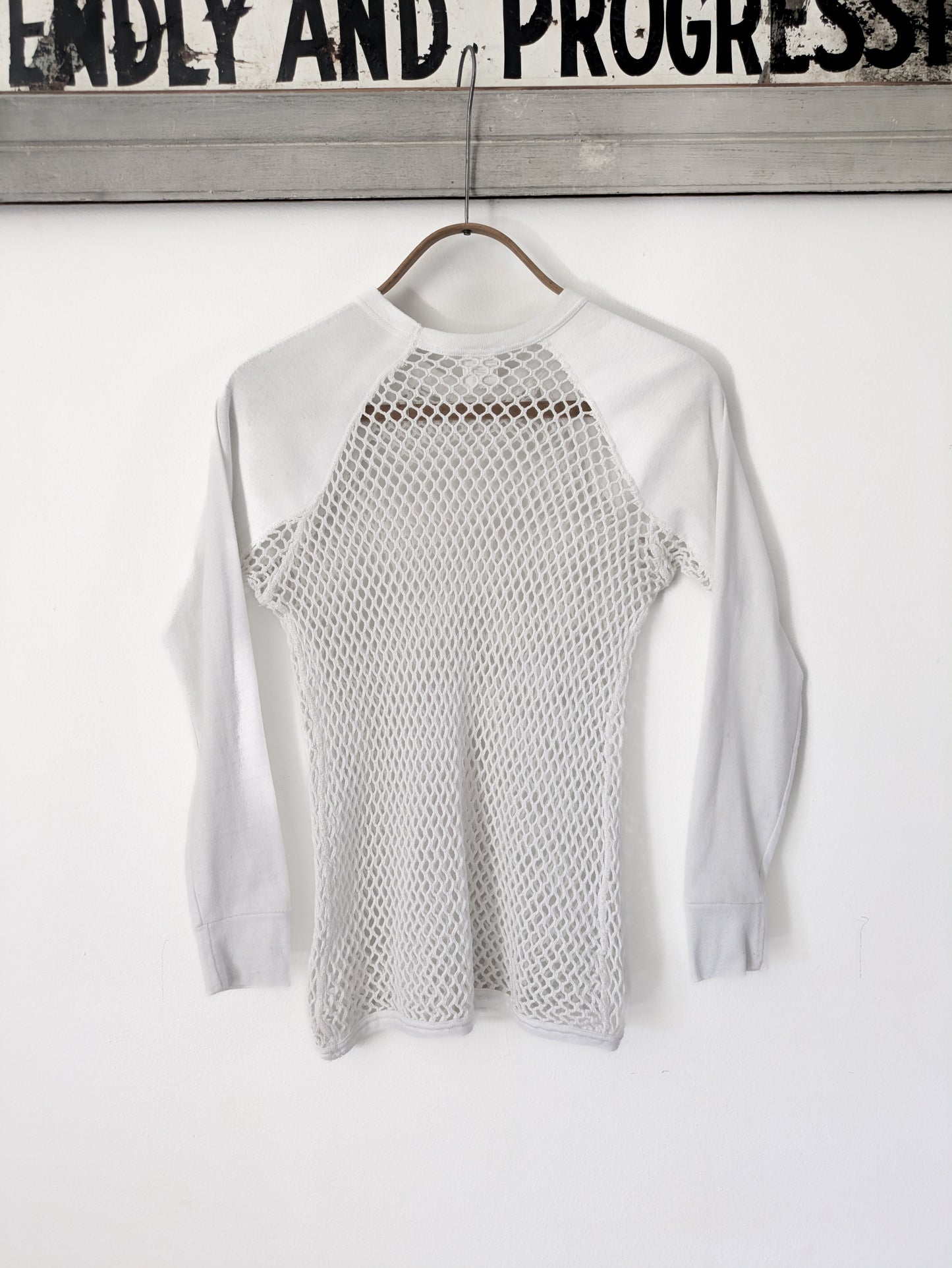 60s Fishnet Top