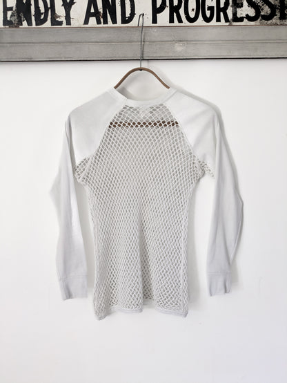 60s Fishnet Top