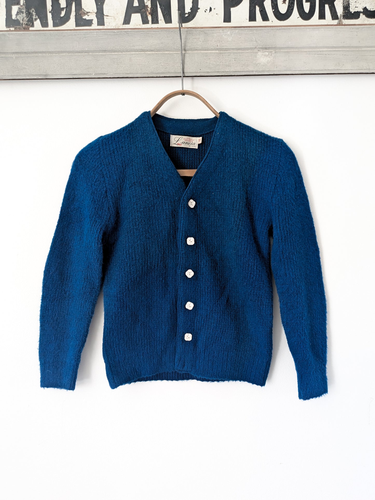 Faux Mohair Cardigan