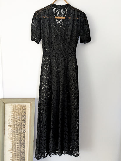 Sheer Lace Dress