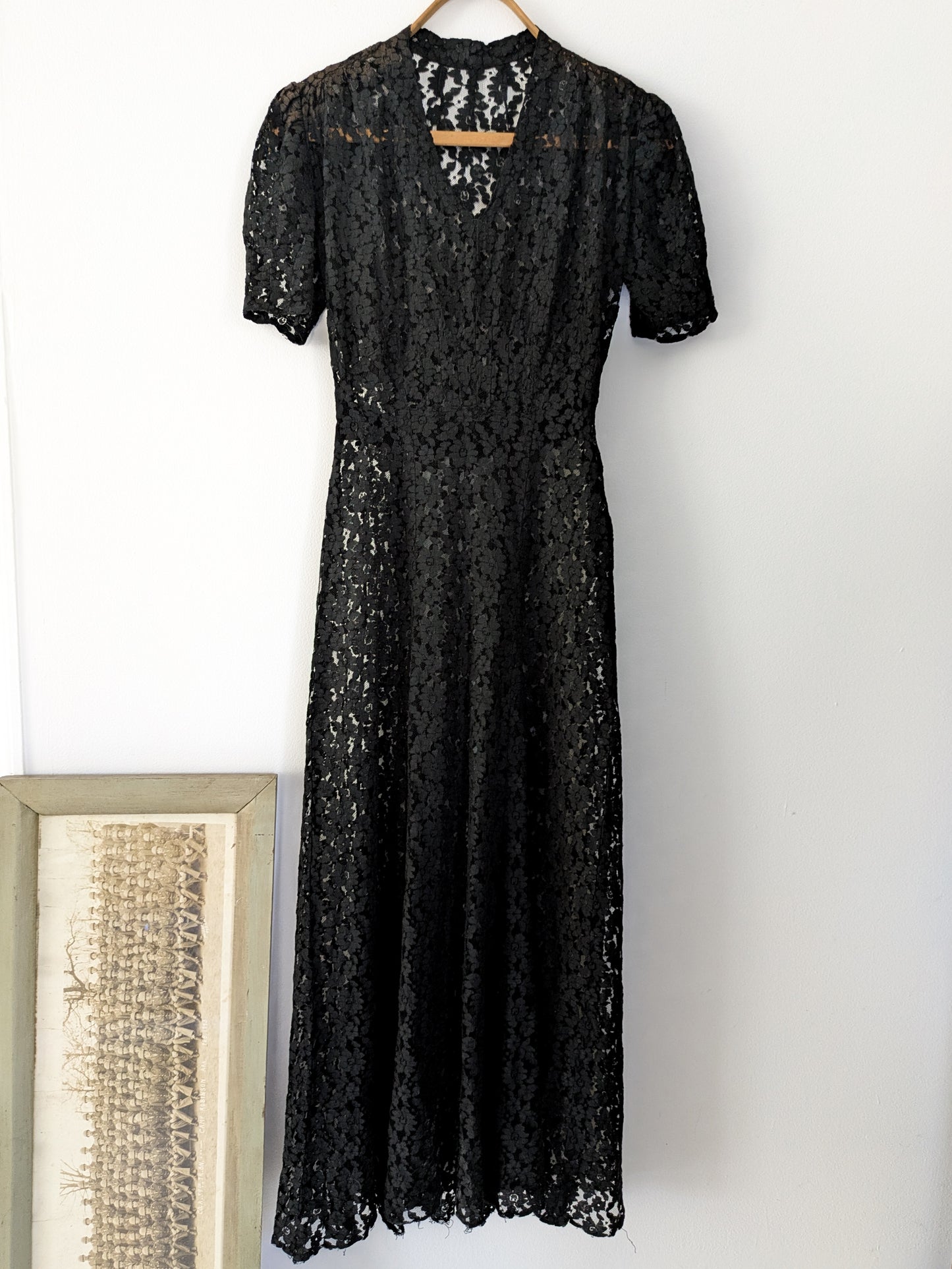 Sheer Lace Dress
