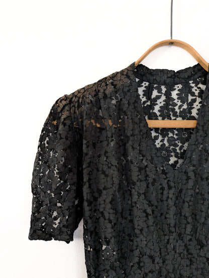 Sheer Lace Dress