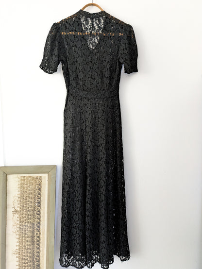Sheer Lace Dress