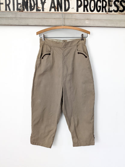 40s/50s Western Cropped Pants