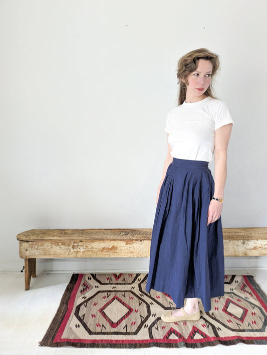 50s Navy Skirt