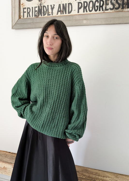 Vintage Cotton Knit Sweater