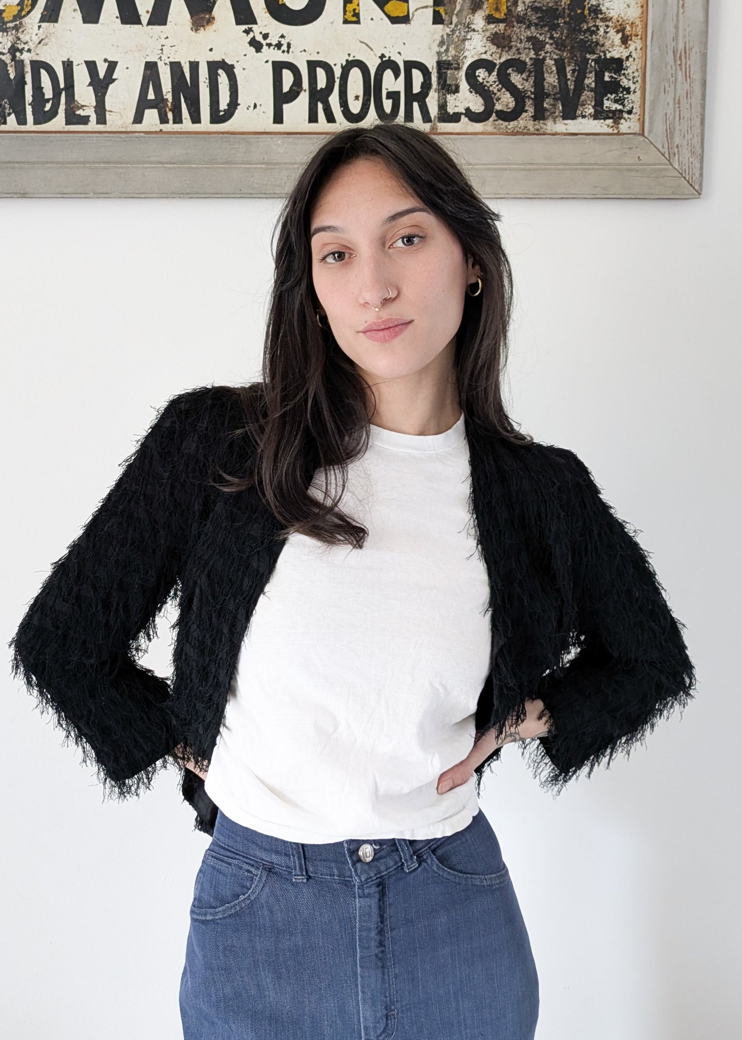 40s Eyelash Jacket