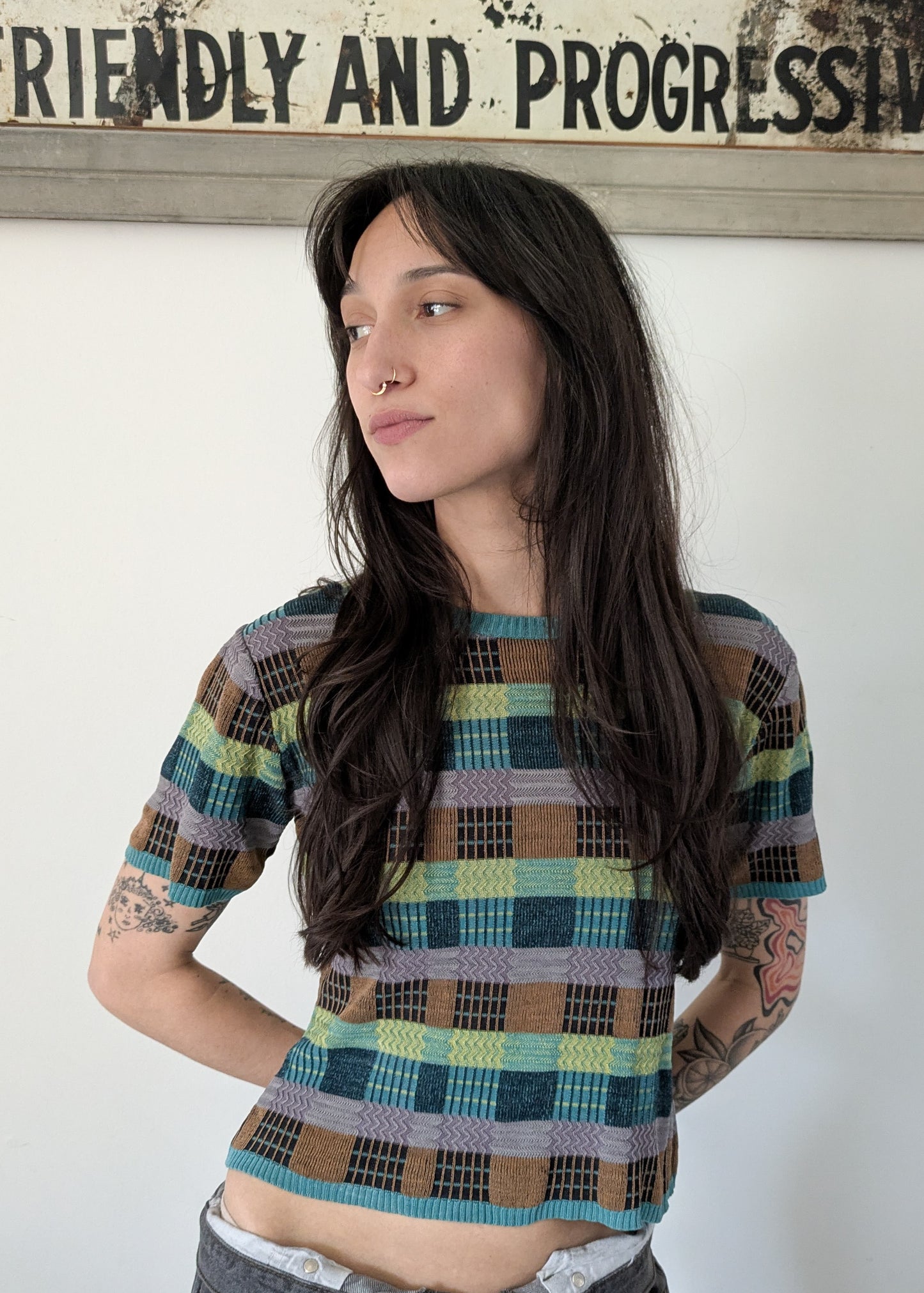 1940s Cotton Knit Tee