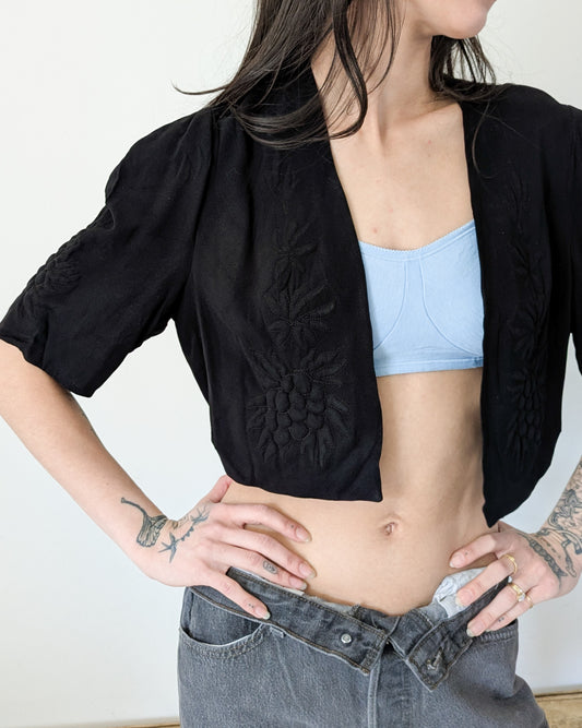 40s Rayon Bolero