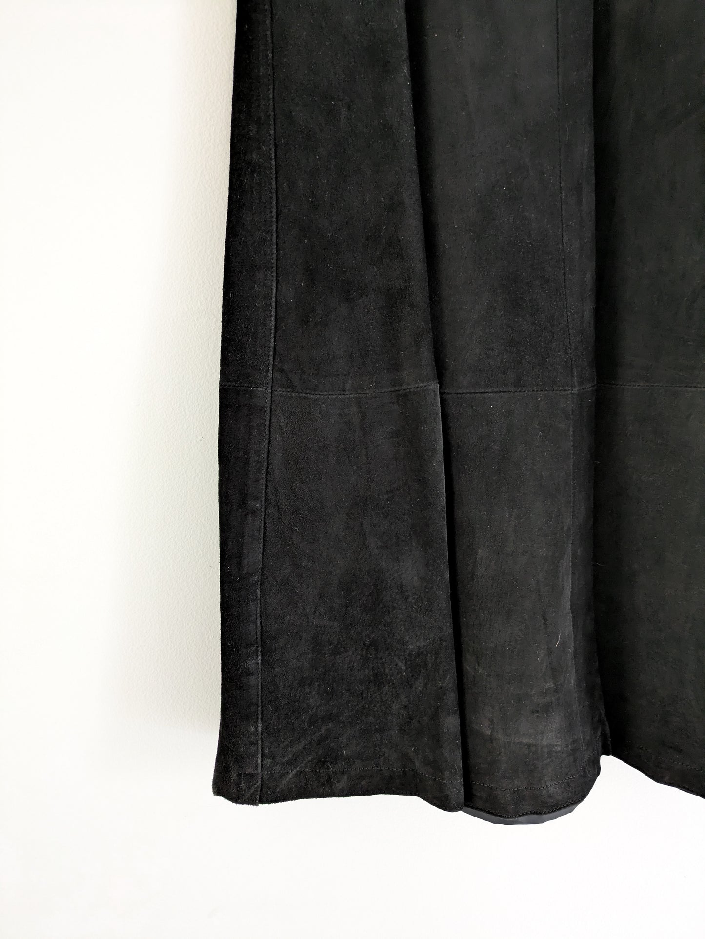 70s Bagatelle Suede Skirt