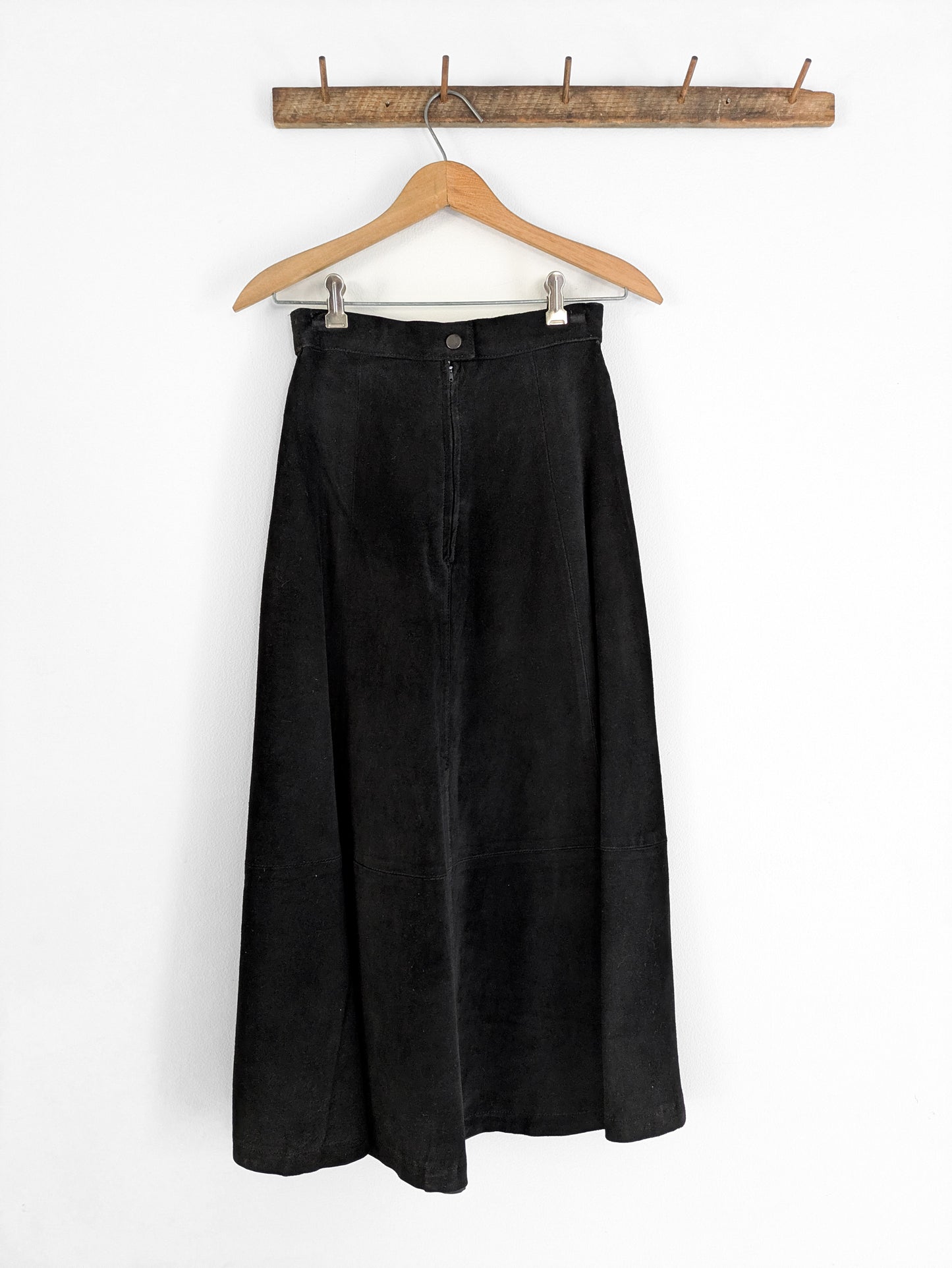 70s Bagatelle Suede Skirt