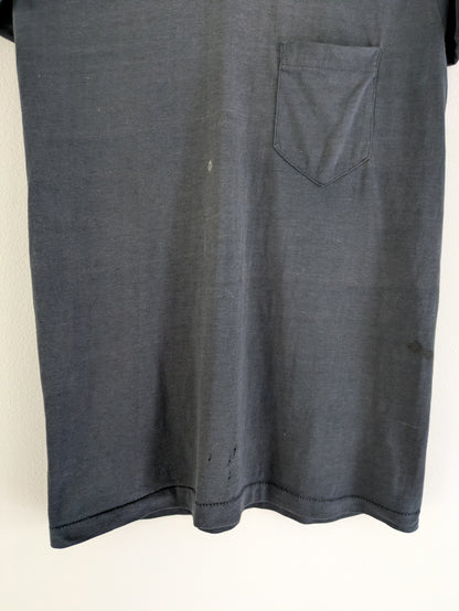 Black Two Tone Tee
