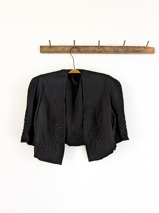 40s Rayon Bolero