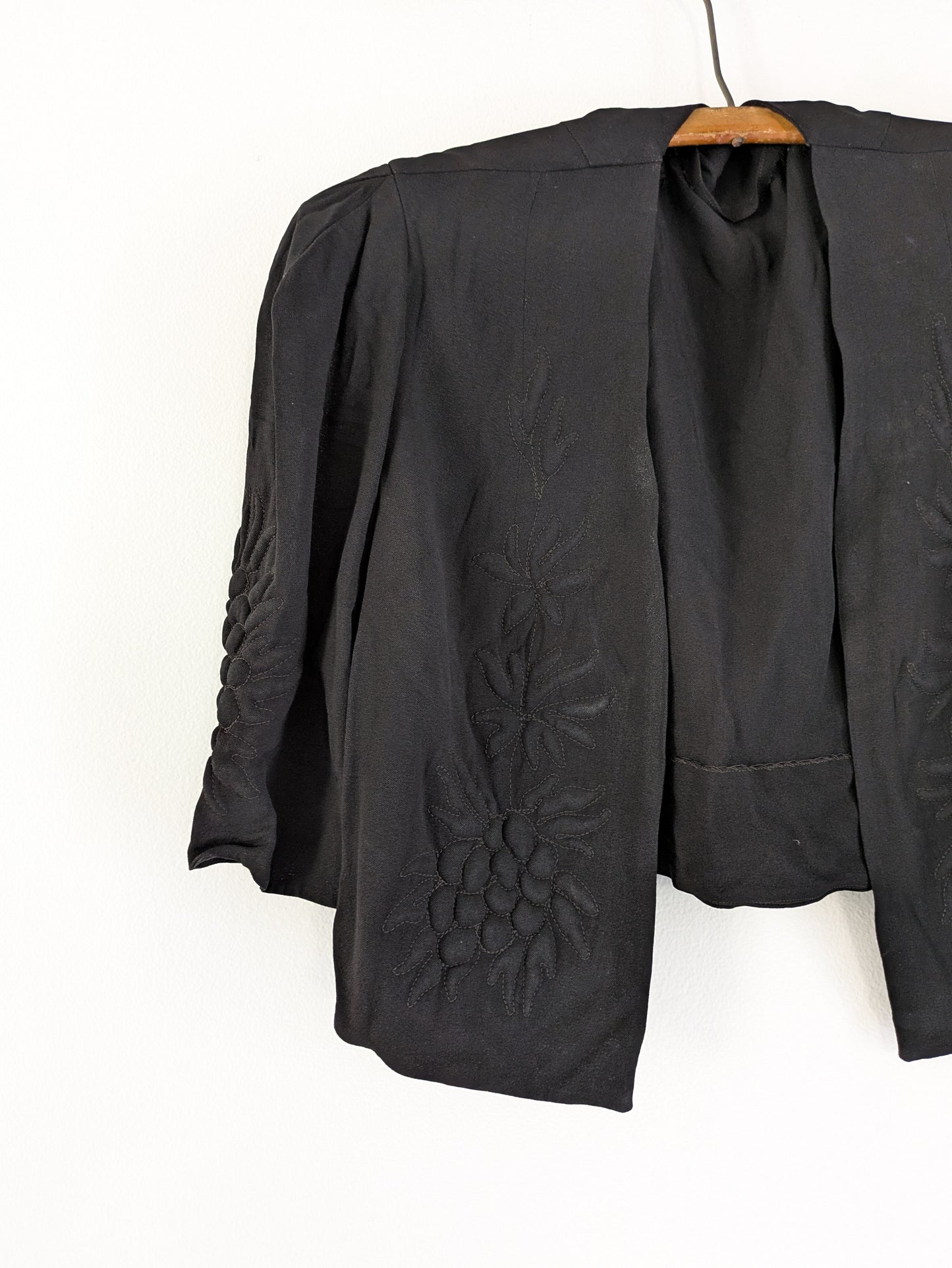 40s Rayon Bolero