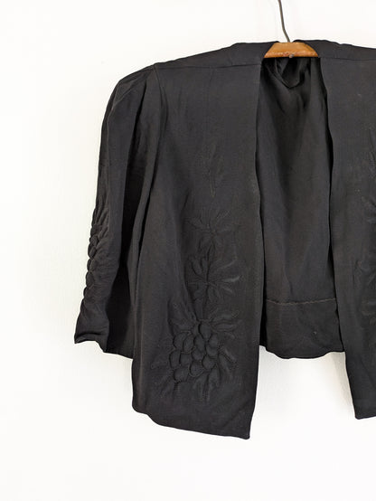 40s Rayon Bolero
