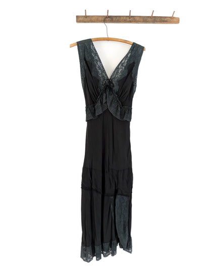 40s Silk Slip Dress