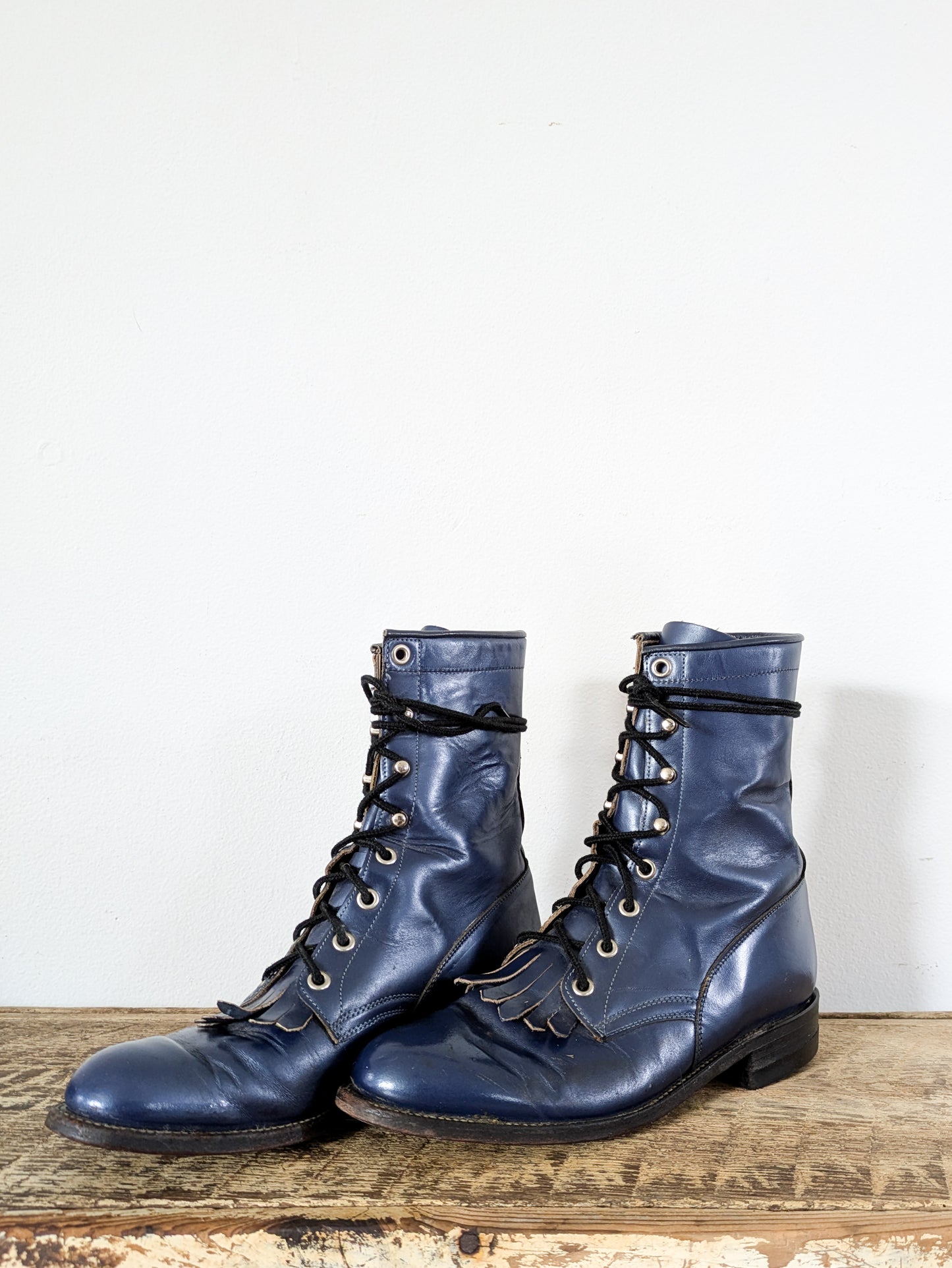 Blue Roper Boots