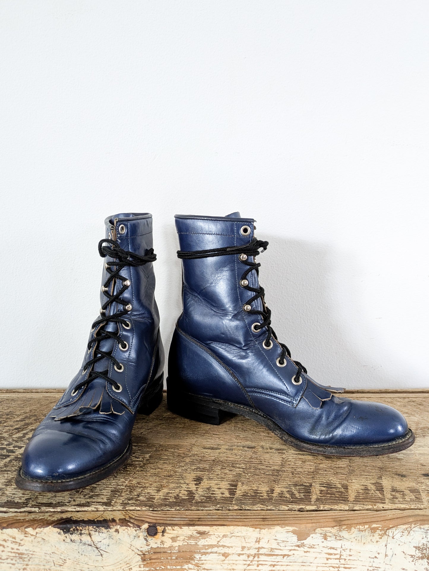 Blue Roper Boots