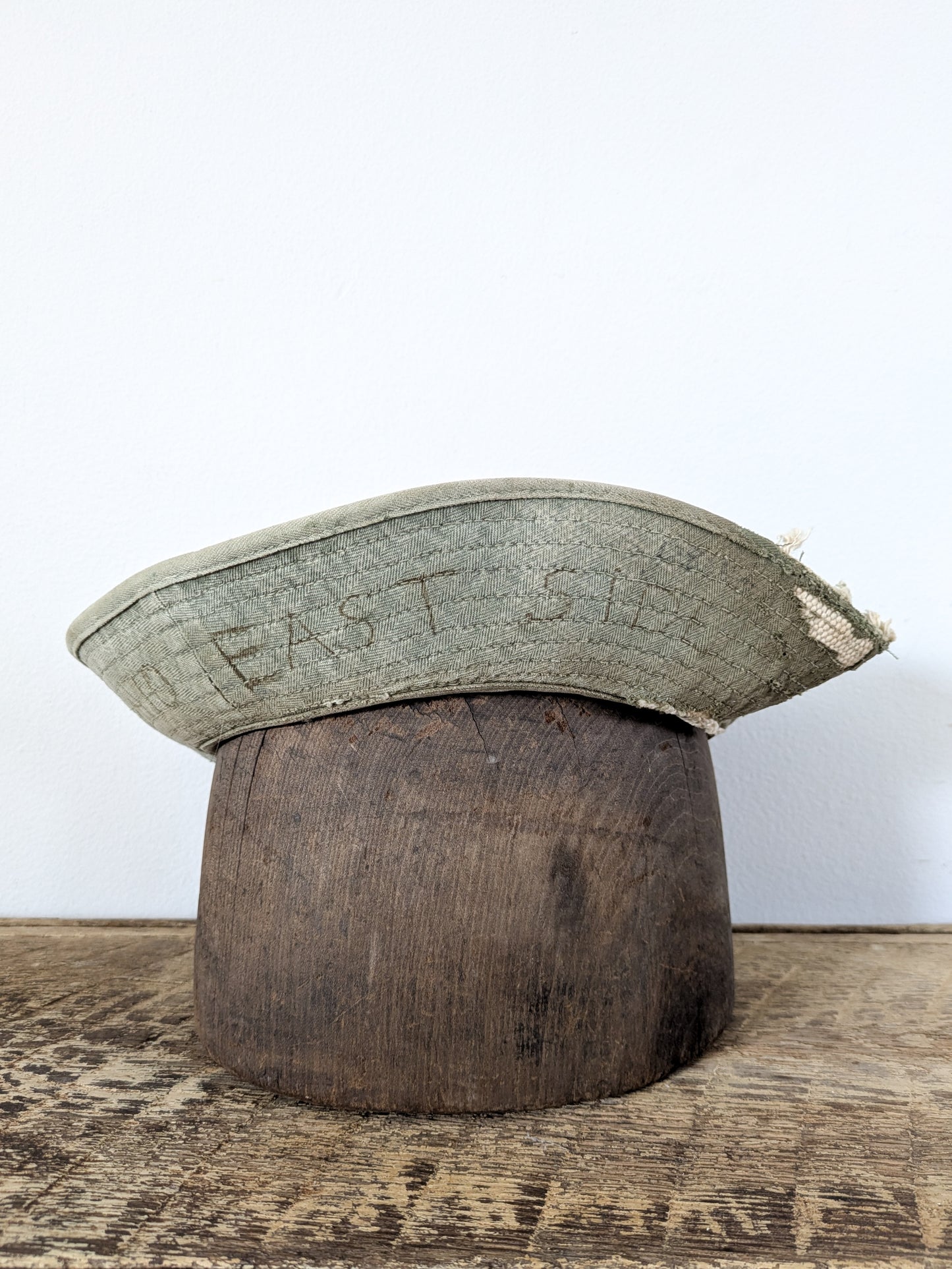 1940s Decorated Army Bucket Hat