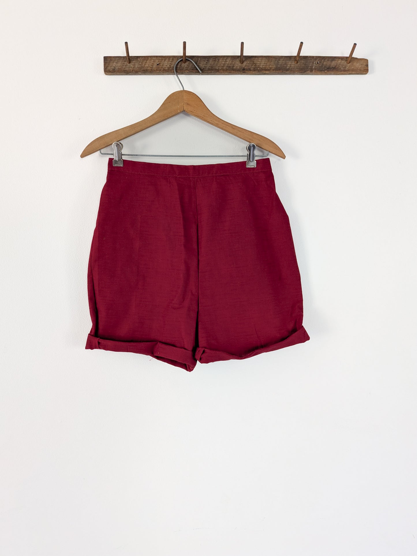50s/60s Red Wine Shorts