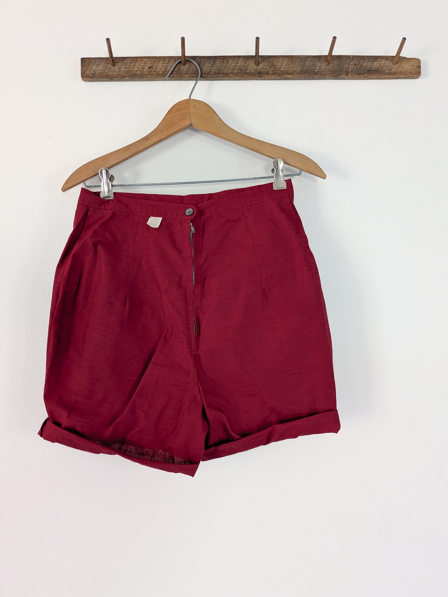 50s/60s Red Wine Shorts