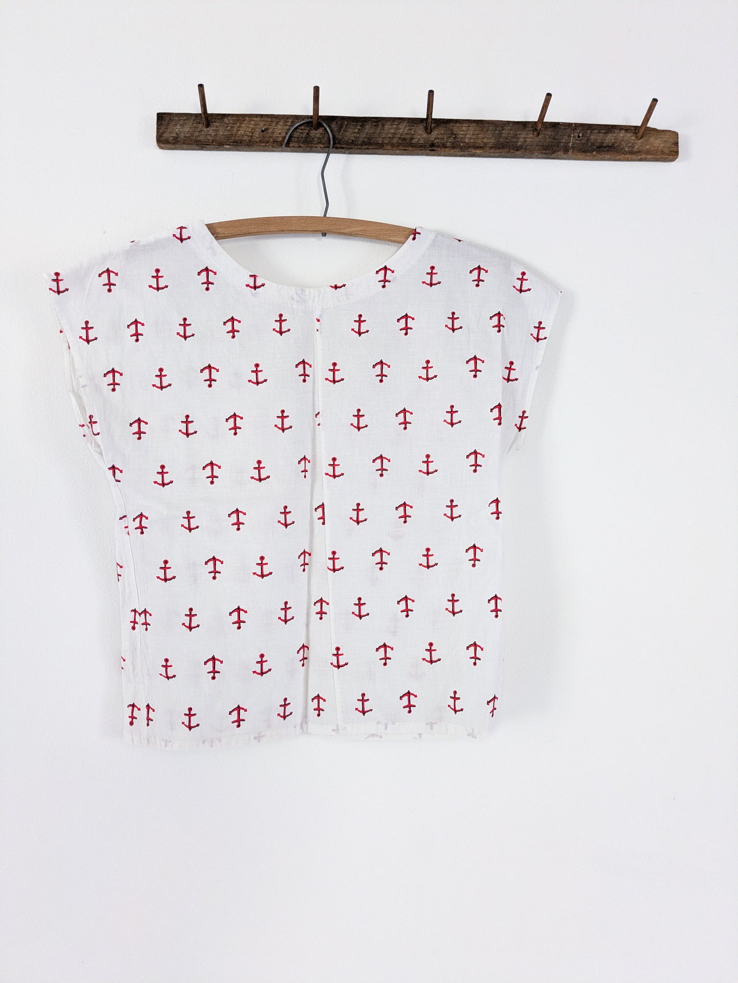 50s Naval Novelty Top