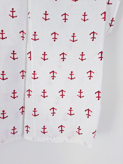 50s Naval Novelty Top