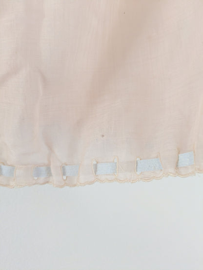 Antique Cropped Pink Top